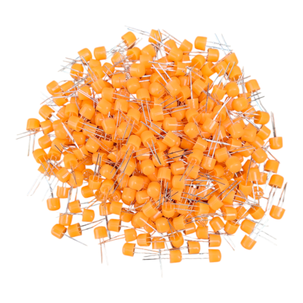 6.8 MM DIFFUSED LED ORANGE PACK OF 500 PCS - Image 2