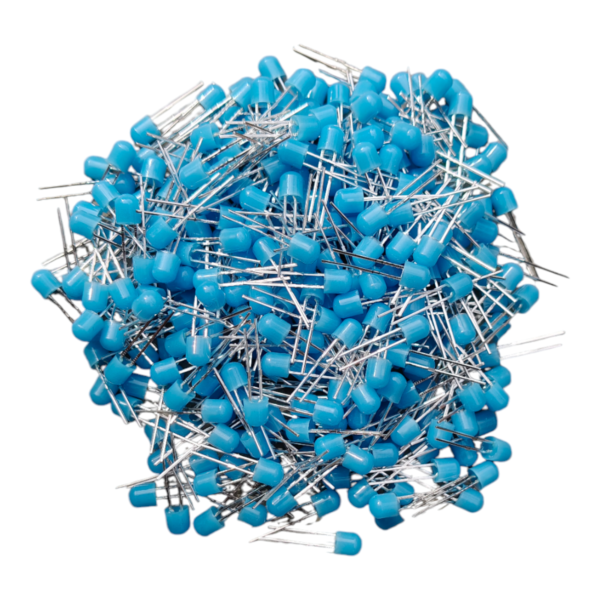 4.8 MM BLUE LED HIGH BRIGHTNESS PACK OF 1000 PCS