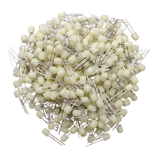 4.8 MM WHITE LED HIGH BRIGHTNESS PACK OF 1000 PCS