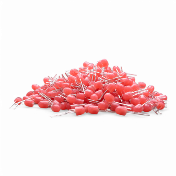 4.8 MM RED LED HIGH BRIGHTNESS PACK OF 1000 PCS - Image 2