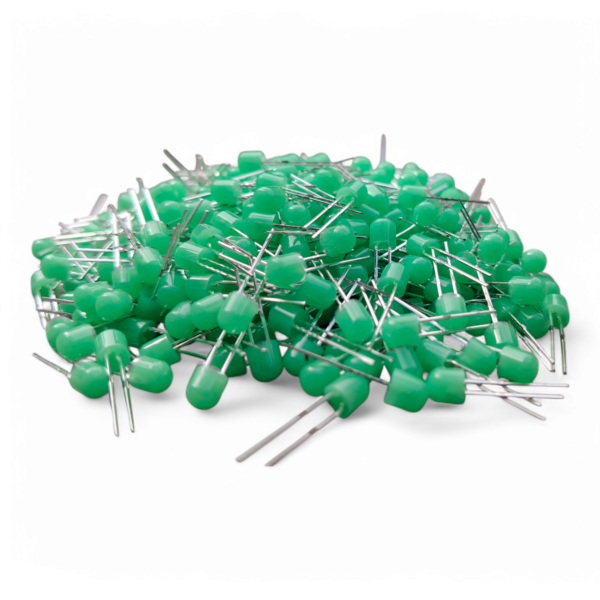 4.8 MM GREEN LED HIGH BRIGHTNESS PACK OF 1000 PCS - Image 2