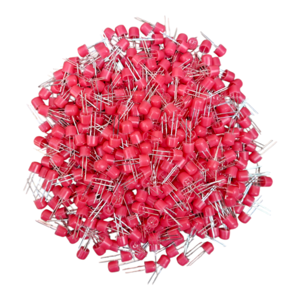 6.8 MM RED LED PACK OF 500 PCS - Image 2
