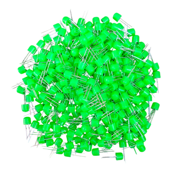 6.8 MM GREEN LED PACK OF 500 PCS - Image 2