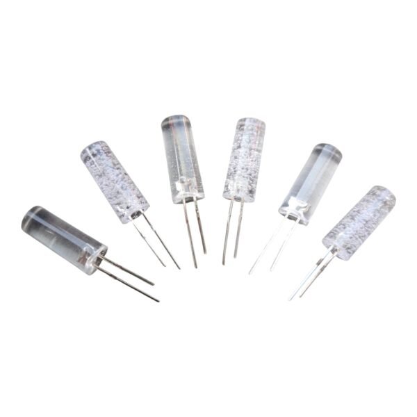 5 MM BUBBLE CYLINDER CRYSTAL LED PACK OF 500 Pcs